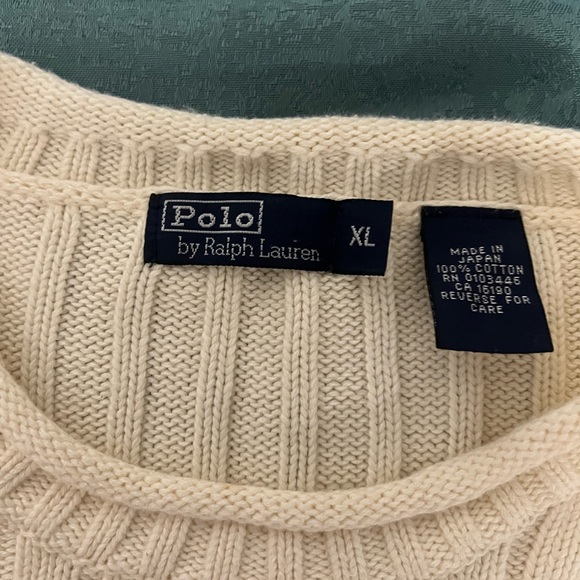 Polo by Ralph Lauren cotton sweater - Picture 3 of 3